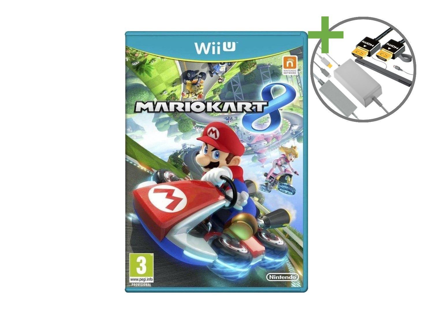 Nintendo Wii U Starter Pack - Mario Kart 8 Edition - Wii U Hardware - 4