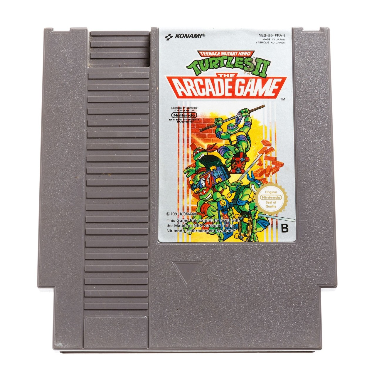 Teenage Mutant Ninja Turtles II - The Arcade Game (GERMAN) - Nintendo NES Games