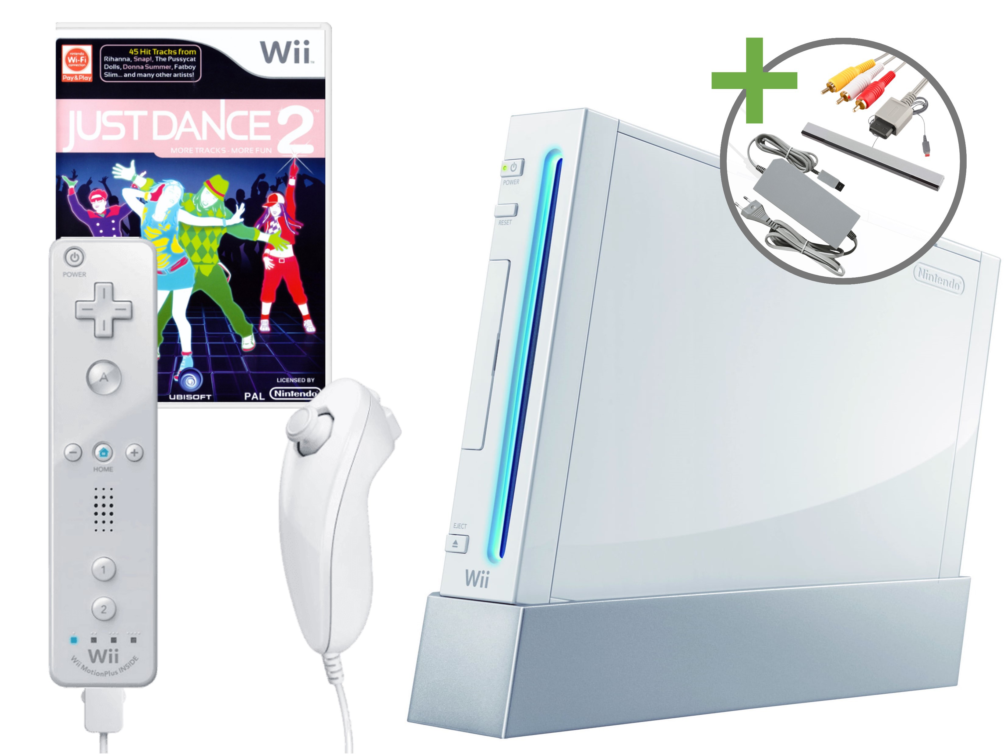 Nintendo Wii Starter Pack - Just Dance 2 Edition Kopen | Wii Hardware