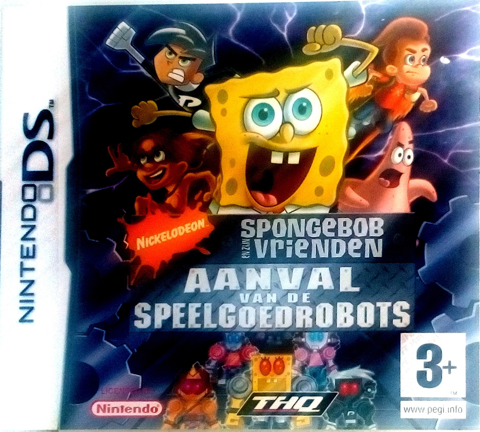 Nickelodeon Spongebob en Zijn Vrienden: Aanval van de Speelgoed Robots Kaufen | Nintendo DS Games