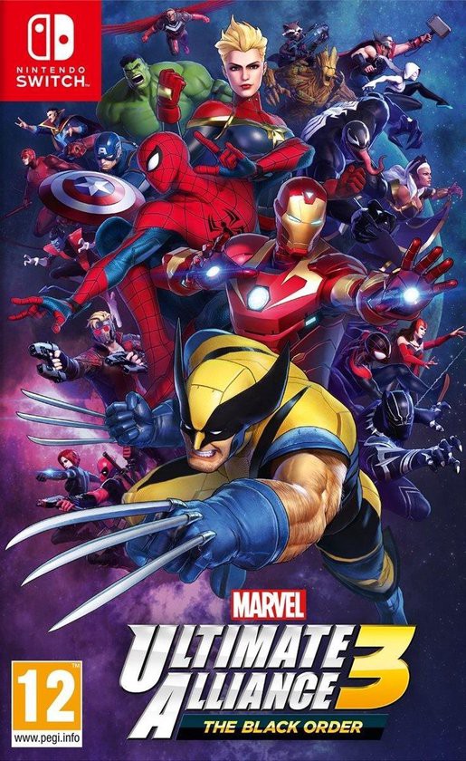 Marvel Ultimate Alliance 3 The Black Order - Nintendo Switch Games