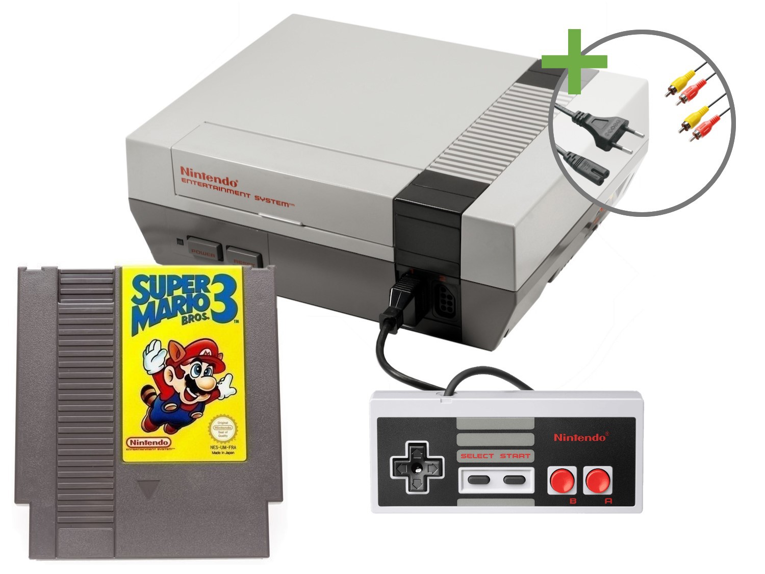 Nintendo NES Starter Pack - Super Mario Bros. 3 Control Deck Edition - Nintendo NES Hardware