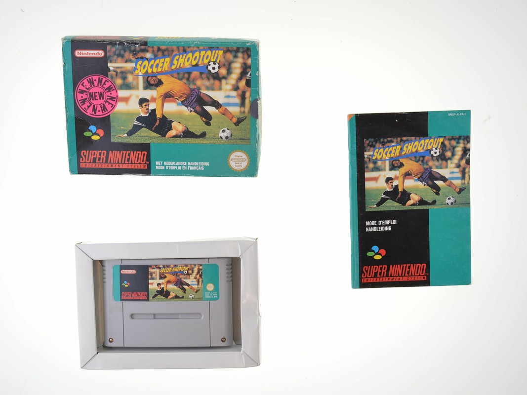 Soccer Shootout - Super Nintendo Games [Complete]