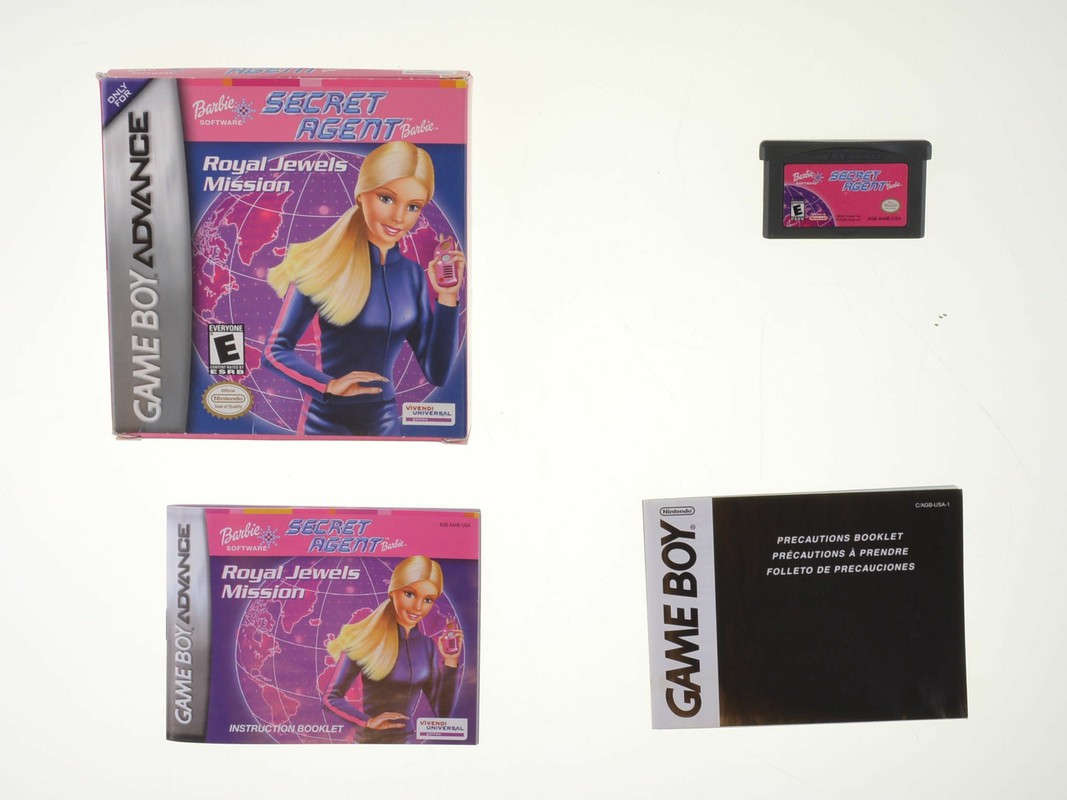 Secret Agent Royal Jewel Missions - Gameboy Advance Games [Complete]