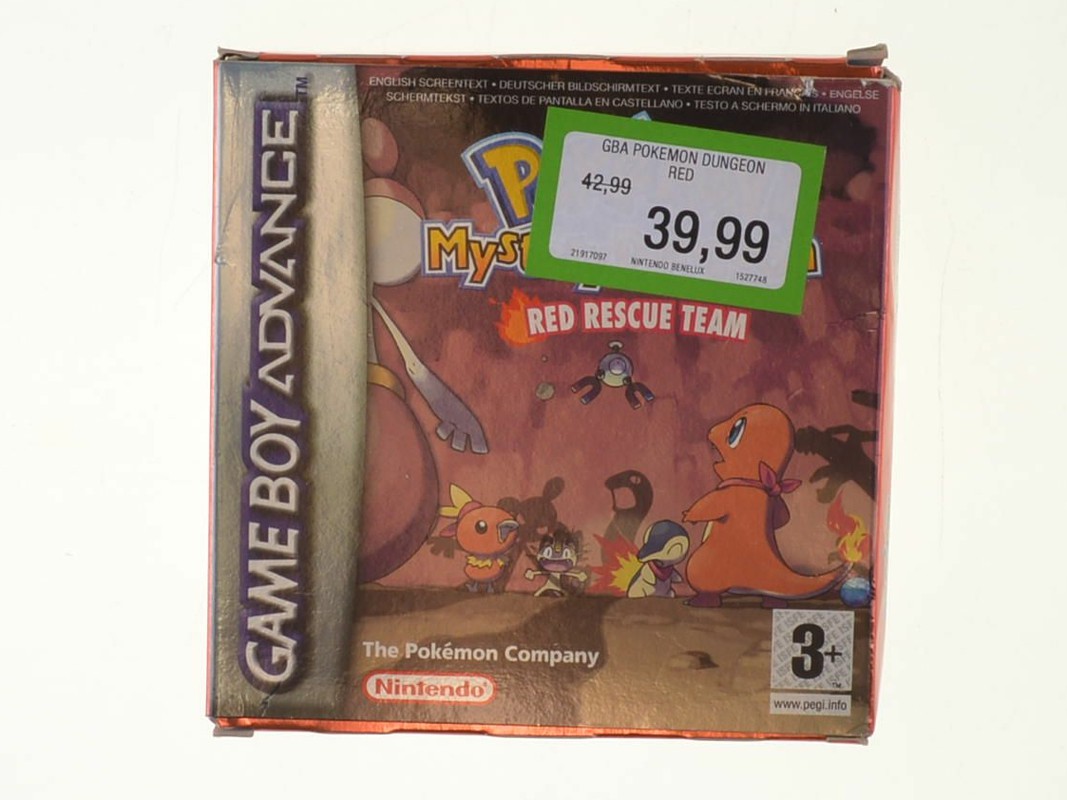 Pokemon Mystery Dungeon: Red Rescue Team - Gameboy Advance Games [Complete] - 4
