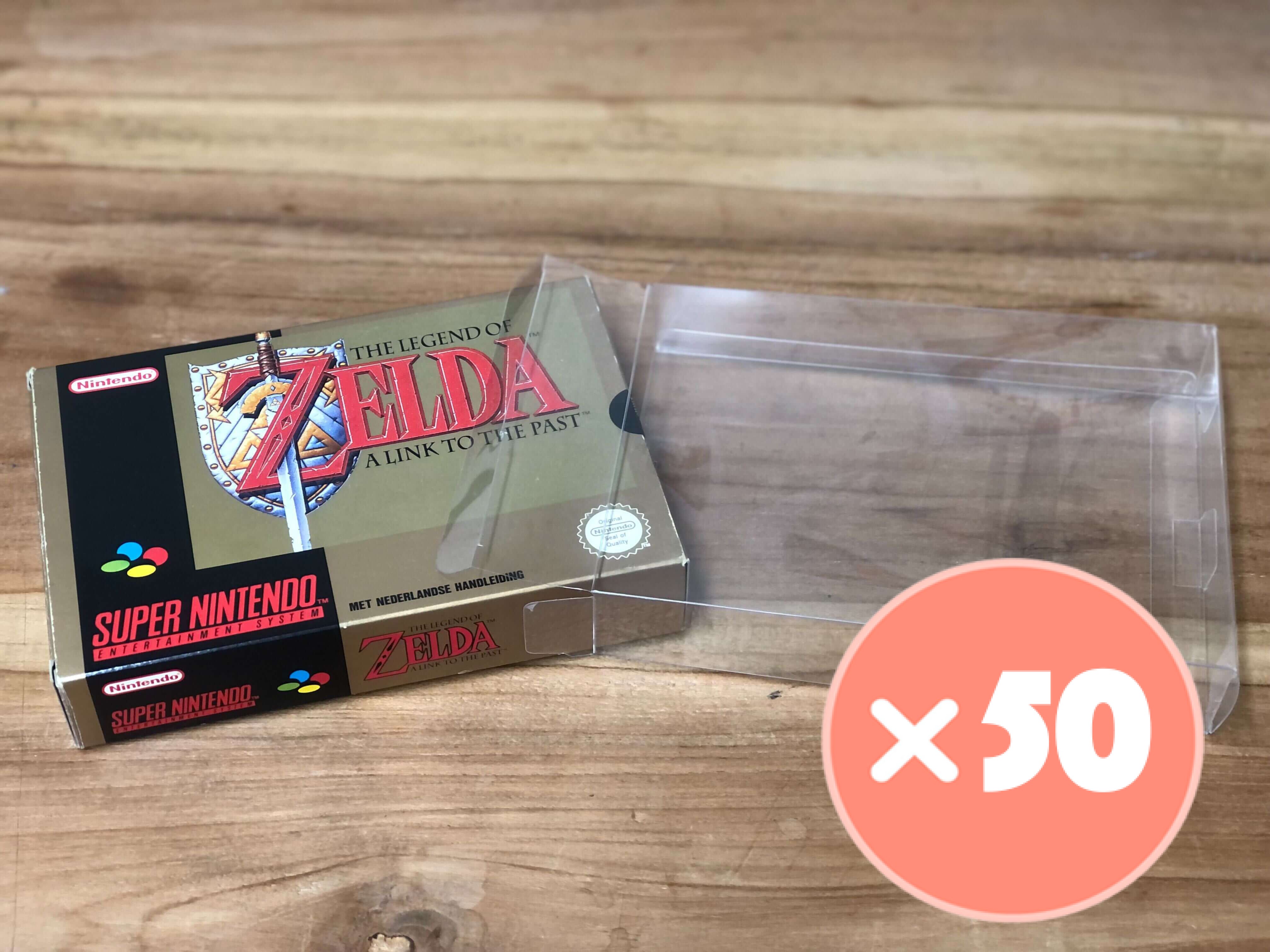 50x SNES Box Protector - Protectors