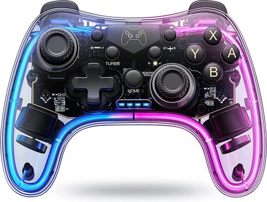 RGB Nintendo Switch Pro Controller - Nintendo Switch Hardware