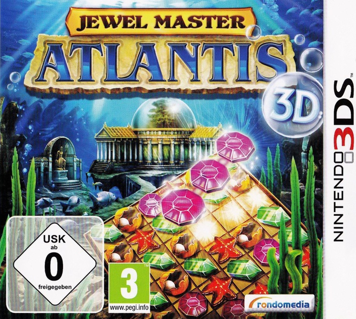 Jewel Master Atlantis 3D - Nintendo 3DS Games