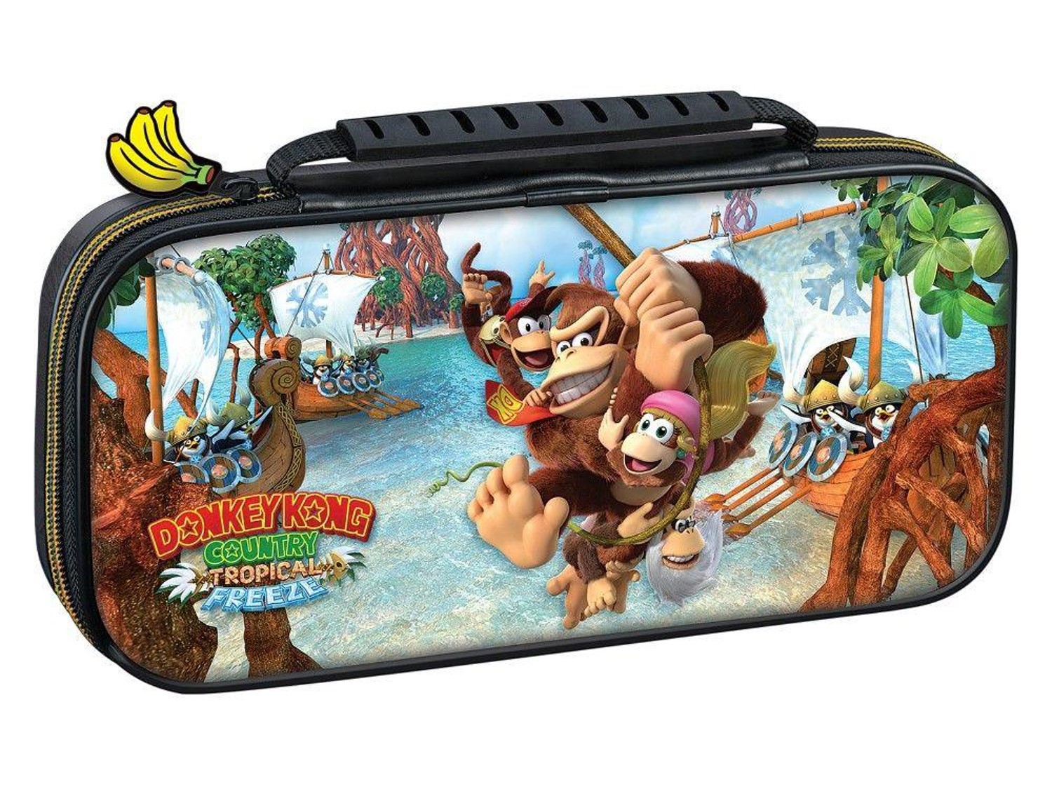 Nintendo Switch Donkey Kong Country Tropical Freeze Travel Case - Nintendo Switch Hardware
