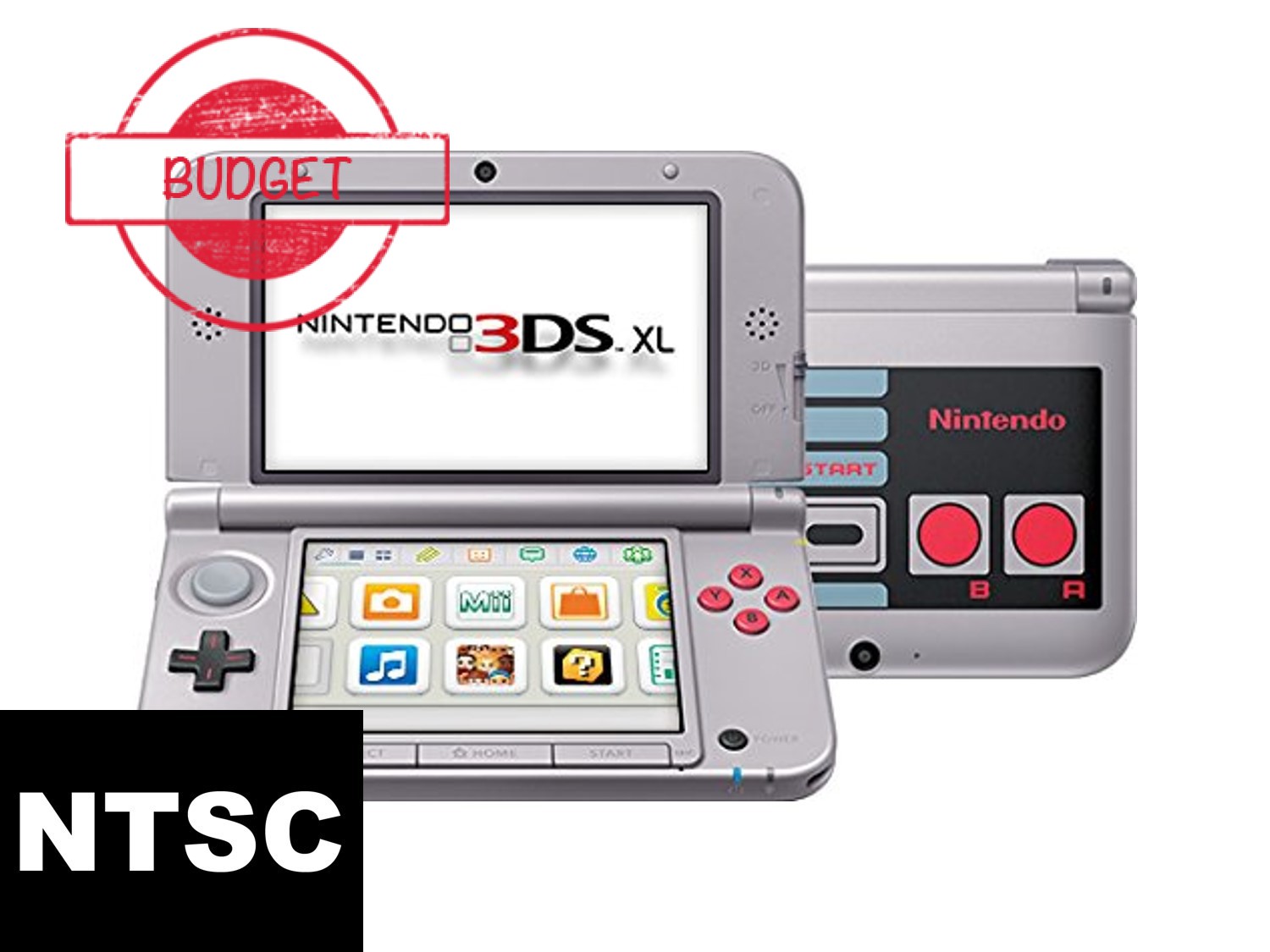 Nintendo 3DS XL - NES Edition (NTSC) - Budget - Nintendo 3DS Hardware