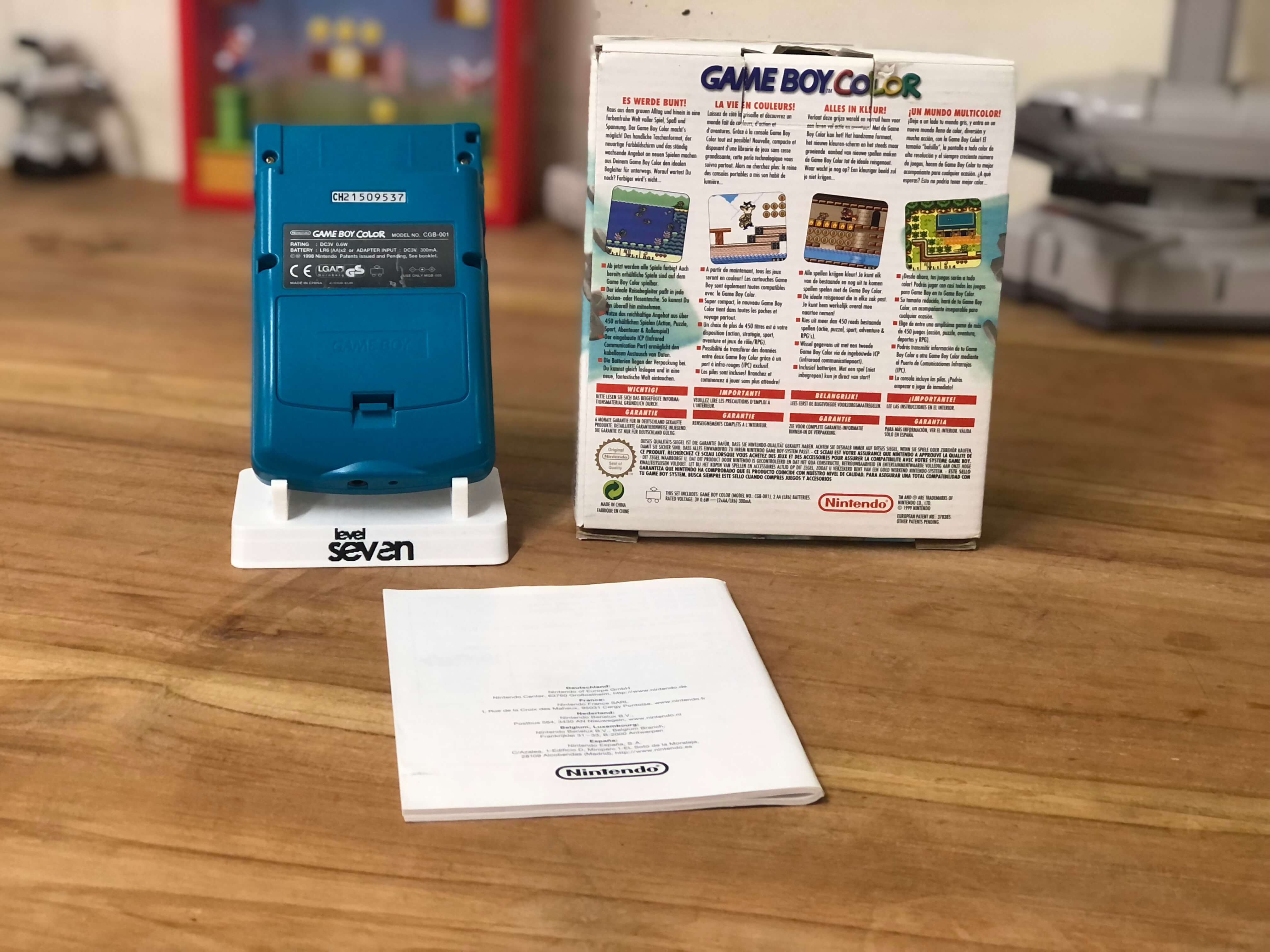 Gameboy Color Blue [Complete - Gameboy Color Hardware - 2