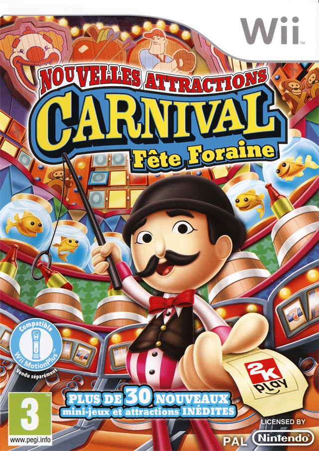 Nouvelles Attractions Carnival Fête Foraine - Wii Games