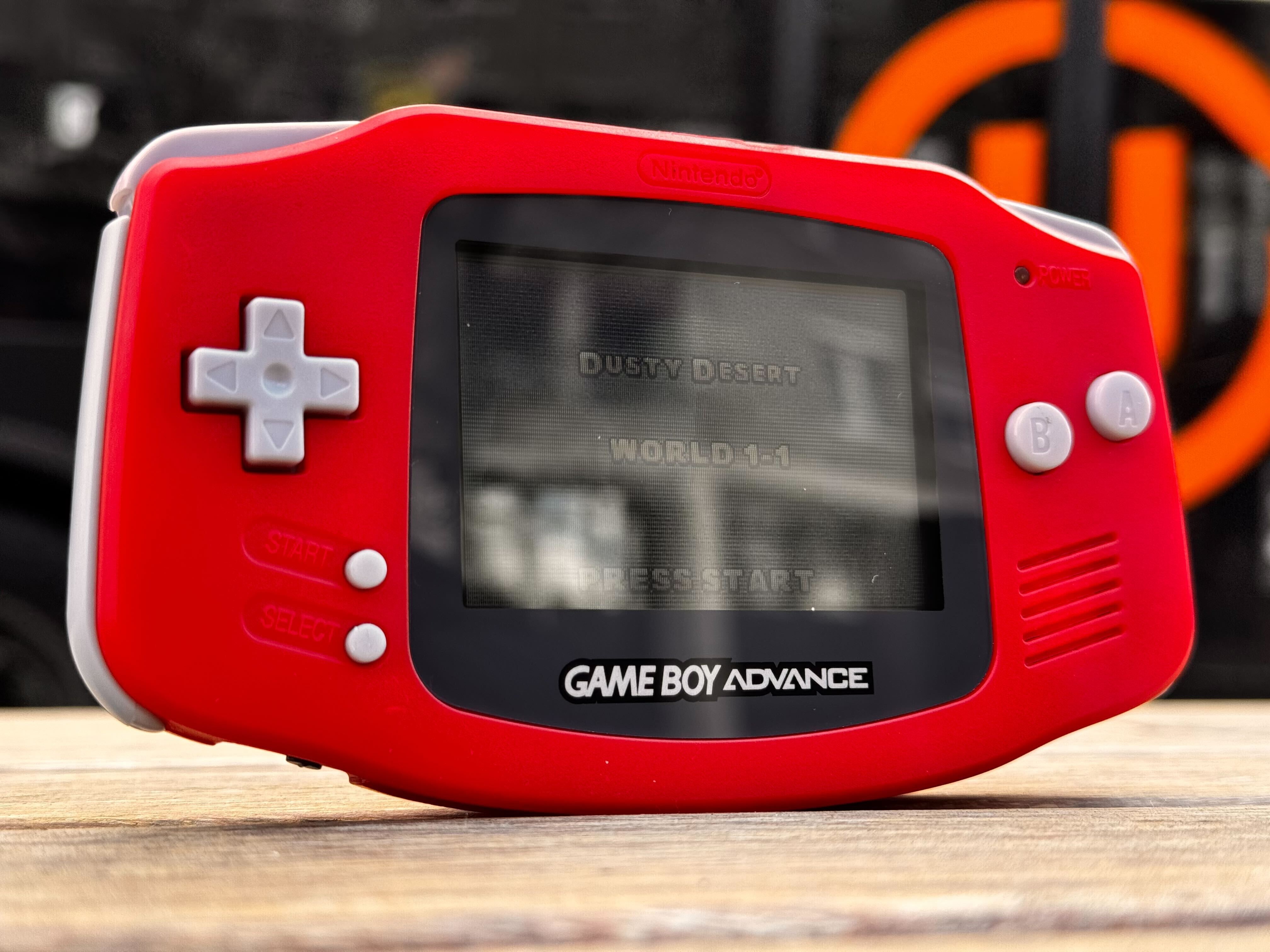Gameboy Advance Red ⭐️ Gameboy Advance Hardware