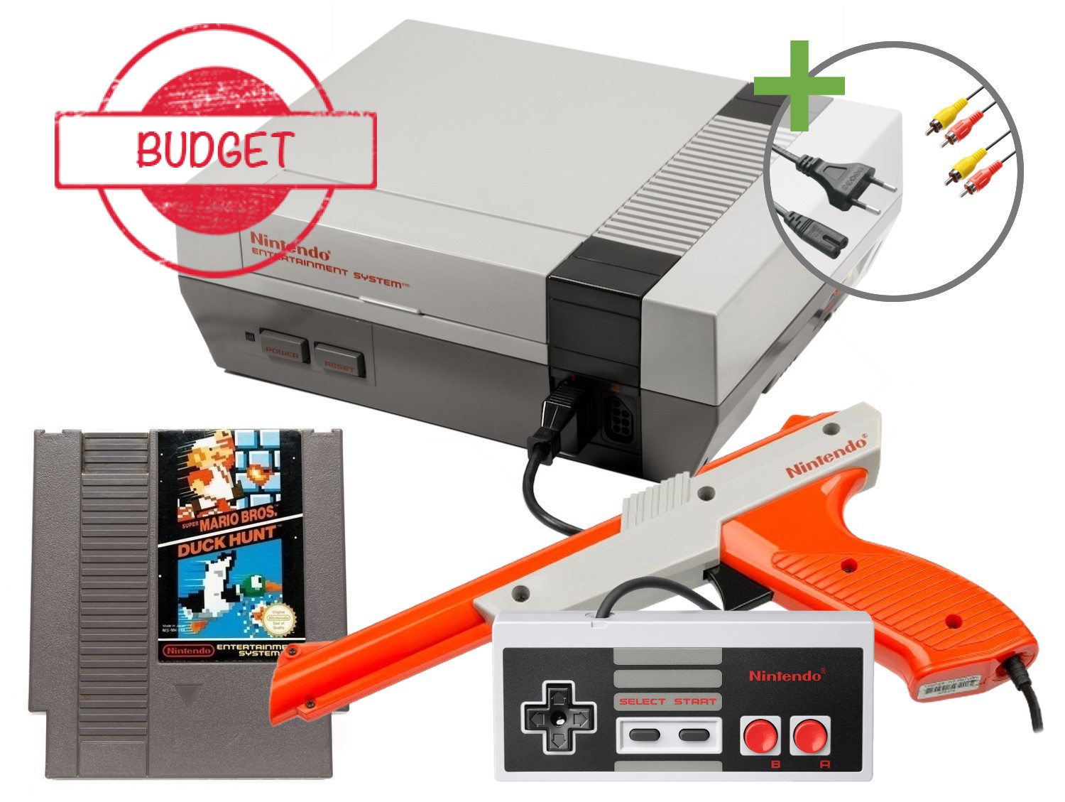 Nintendo NES Starter Pack - Action Set - Budget Kopen | Nintendo NES Hardware