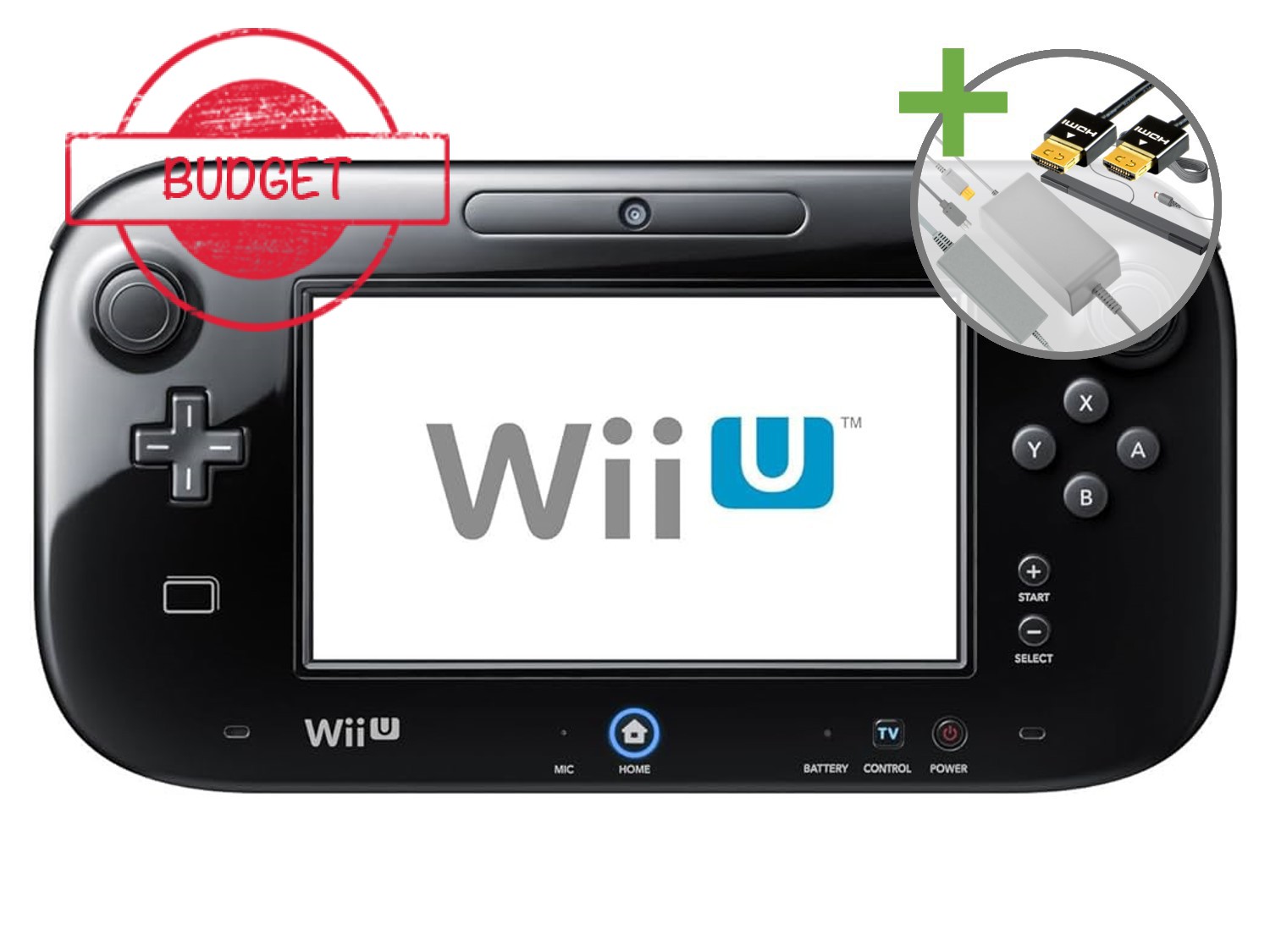 Nintendo Wii U Starter Pack - Basic Black Pack Edition - Budget - Wii U Hardware - 2
