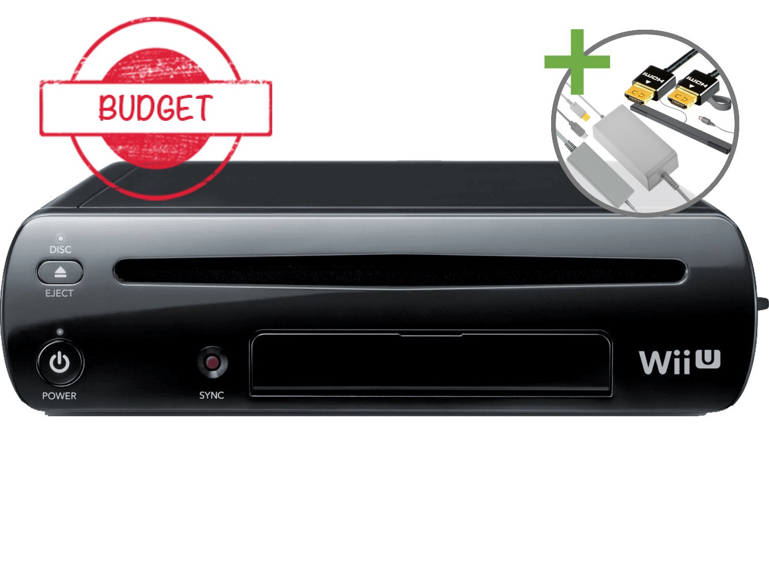 Nintendo Wii U Starter Pack - Basic Black Pack Edition - Budget - Wii U Hardware - 3
