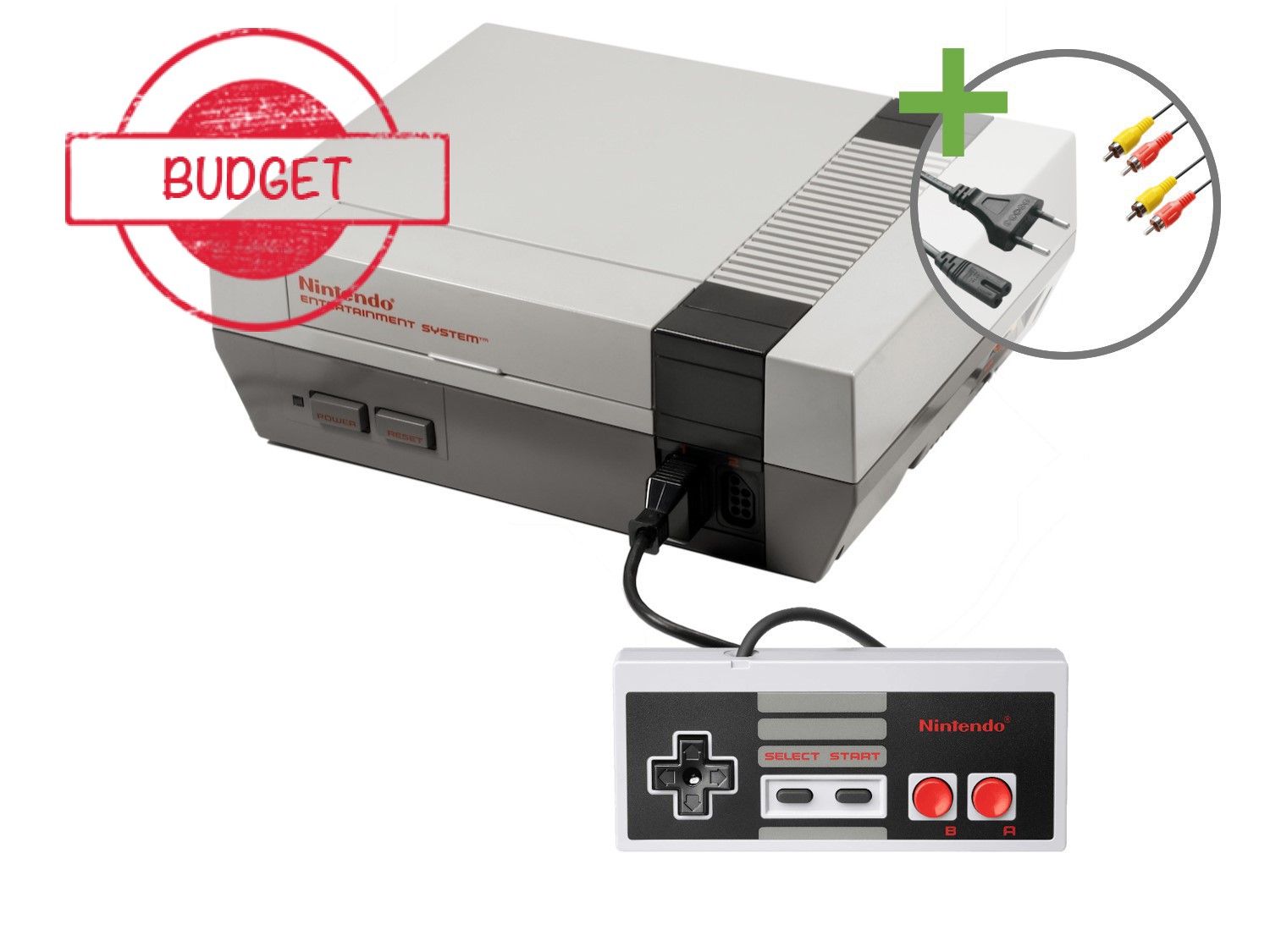 Nintendo NES Starter Pack - Control Deck Edition - Budget Kopen | Nintendo NES Hardware