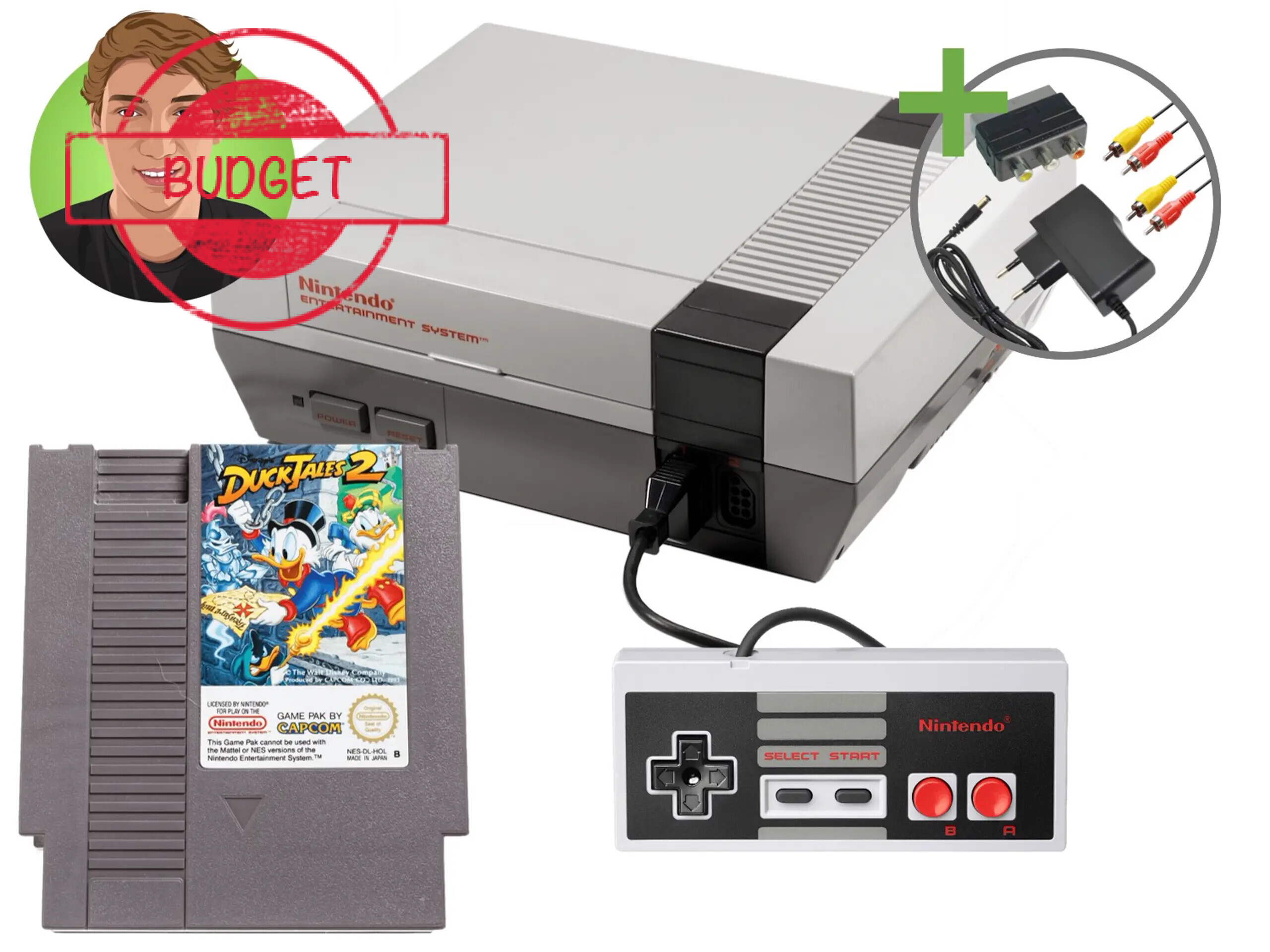 Nintendo NES Starter Pack - Chris's Nostalgic Pack - Budget Kopen | Nintendo NES Hardware