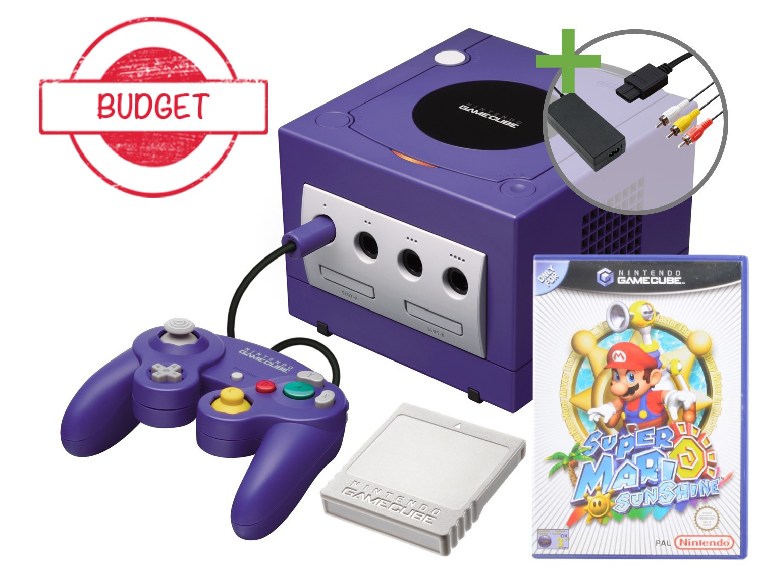 Nintendo Gamecube Starter Pack - Super Mario Sunshine Edition - Budget Kopen | Gamecube Hardware