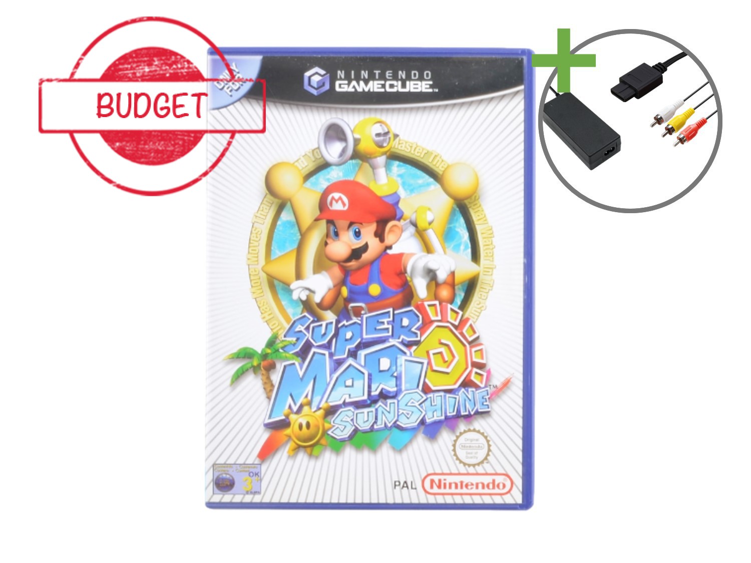 Nintendo Gamecube Starter Pack - Super Mario Sunshine Edition - Budget - Gamecube Hardware - 4