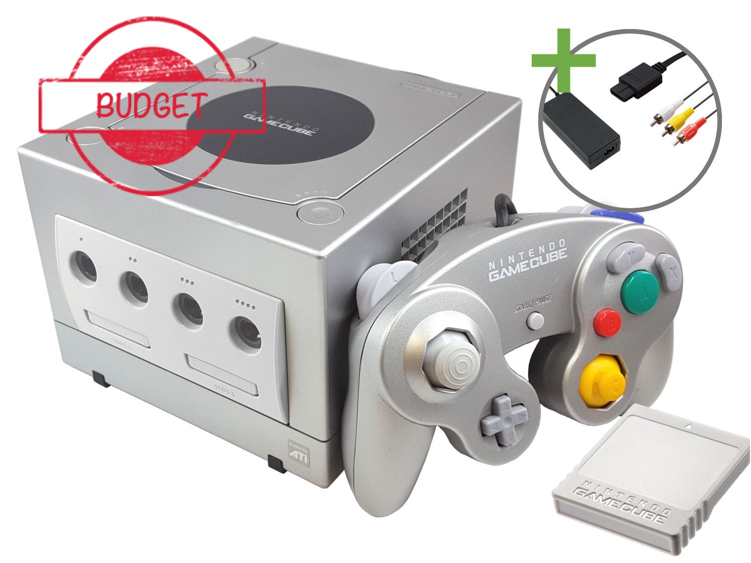 Nintendo Gamecube Starter Pack - Silver Edition - Budget - Gamecube Hardware