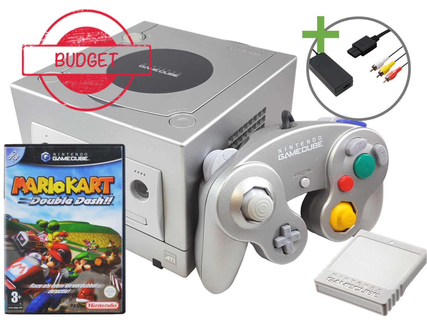 Nintendo Gamecube Starter Pack - Mario Kart Double Dash Edition - Budget - Gamecube Hardware