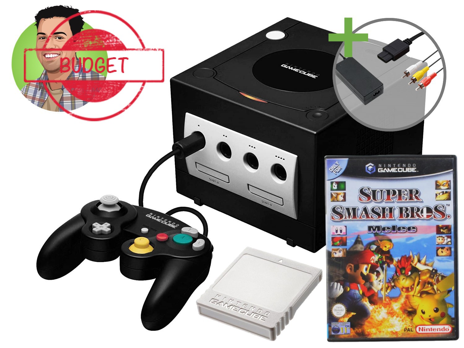 Nintendo Gamecube Starter Pack - Justy's Smash Pack - Budget - Gamecube Hardware