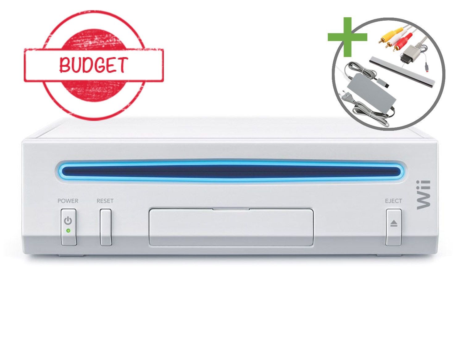 Nintendo Wii Starter Pack - Standard White Edition - Budget - Wii Hardware - 2