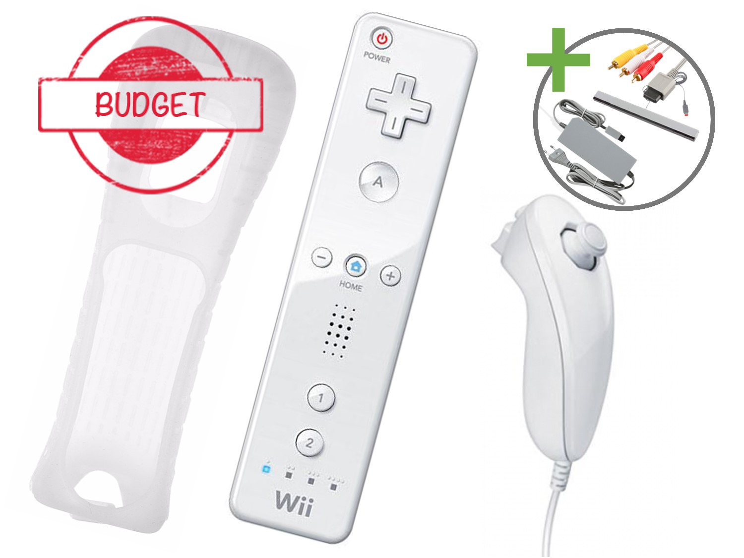 Nintendo Wii Starter Pack - Standard White Edition - Budget - Wii Hardware - 3