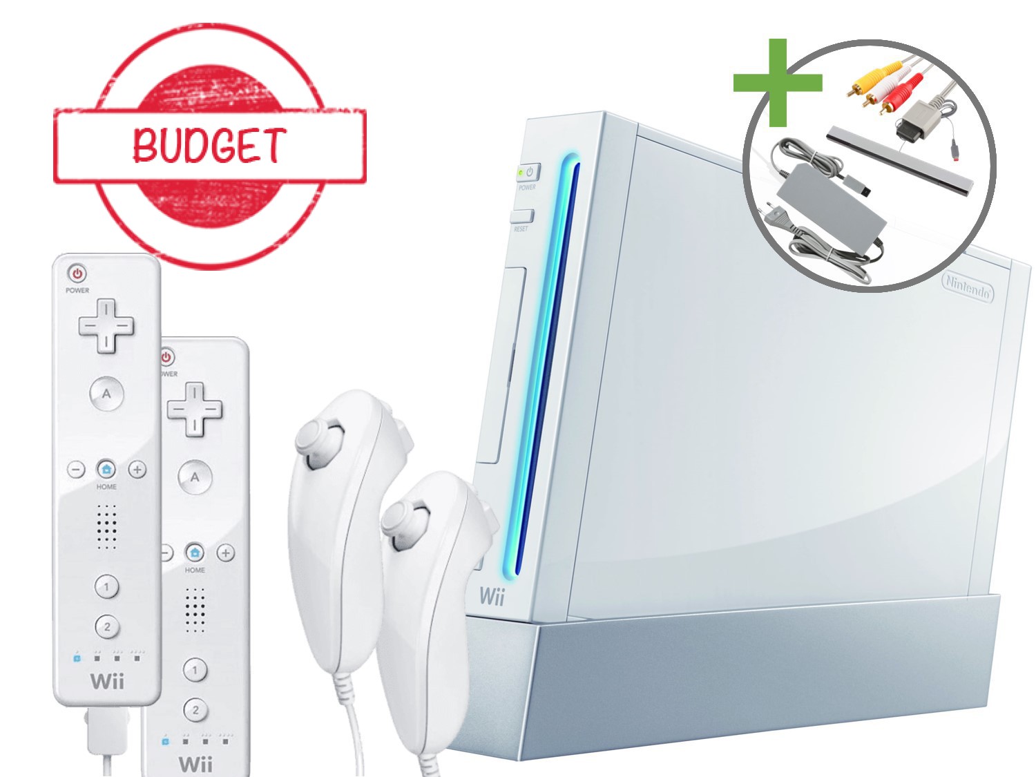 Nintendo Wii Starter Pack - Two Player Edition - Budget Kopen | Wii Hardware