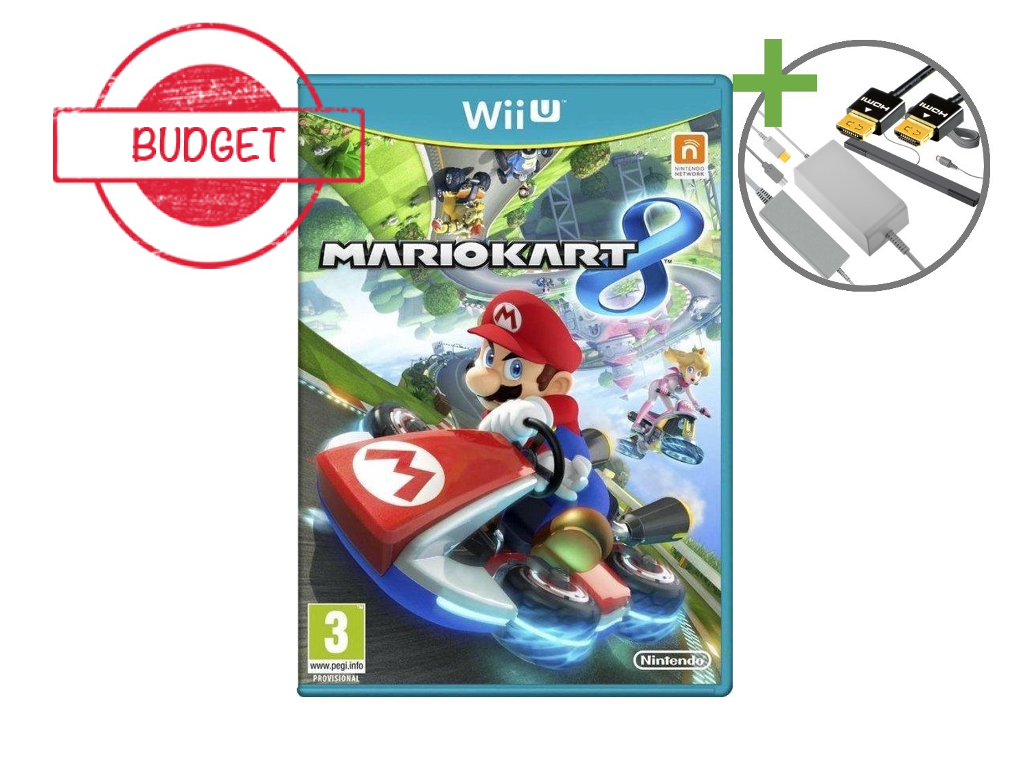 Nintendo Wii U Starter Pack - Mario Kart 8 Edition - Budget - Wii U Hardware - 4