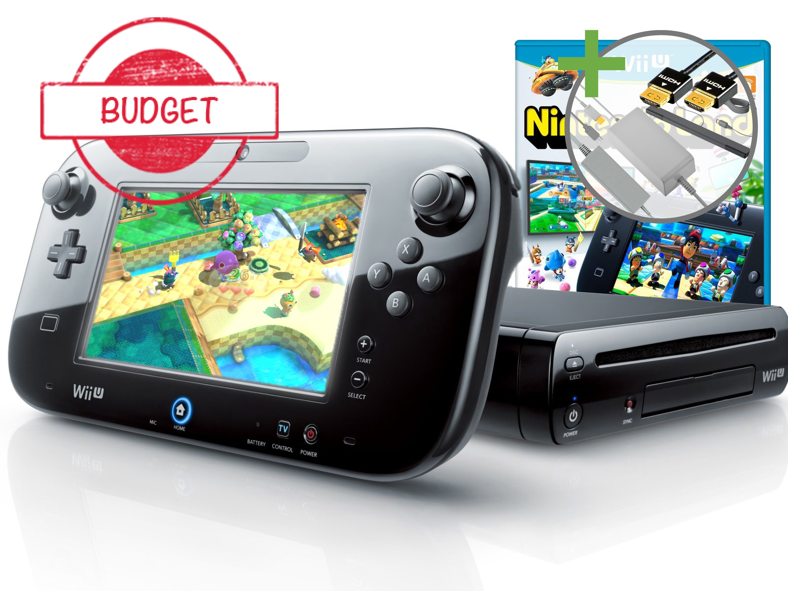 Nintendo Wii U Starter Pack - Deluxe Set Edition - Budget Kopen | Wii U Hardware