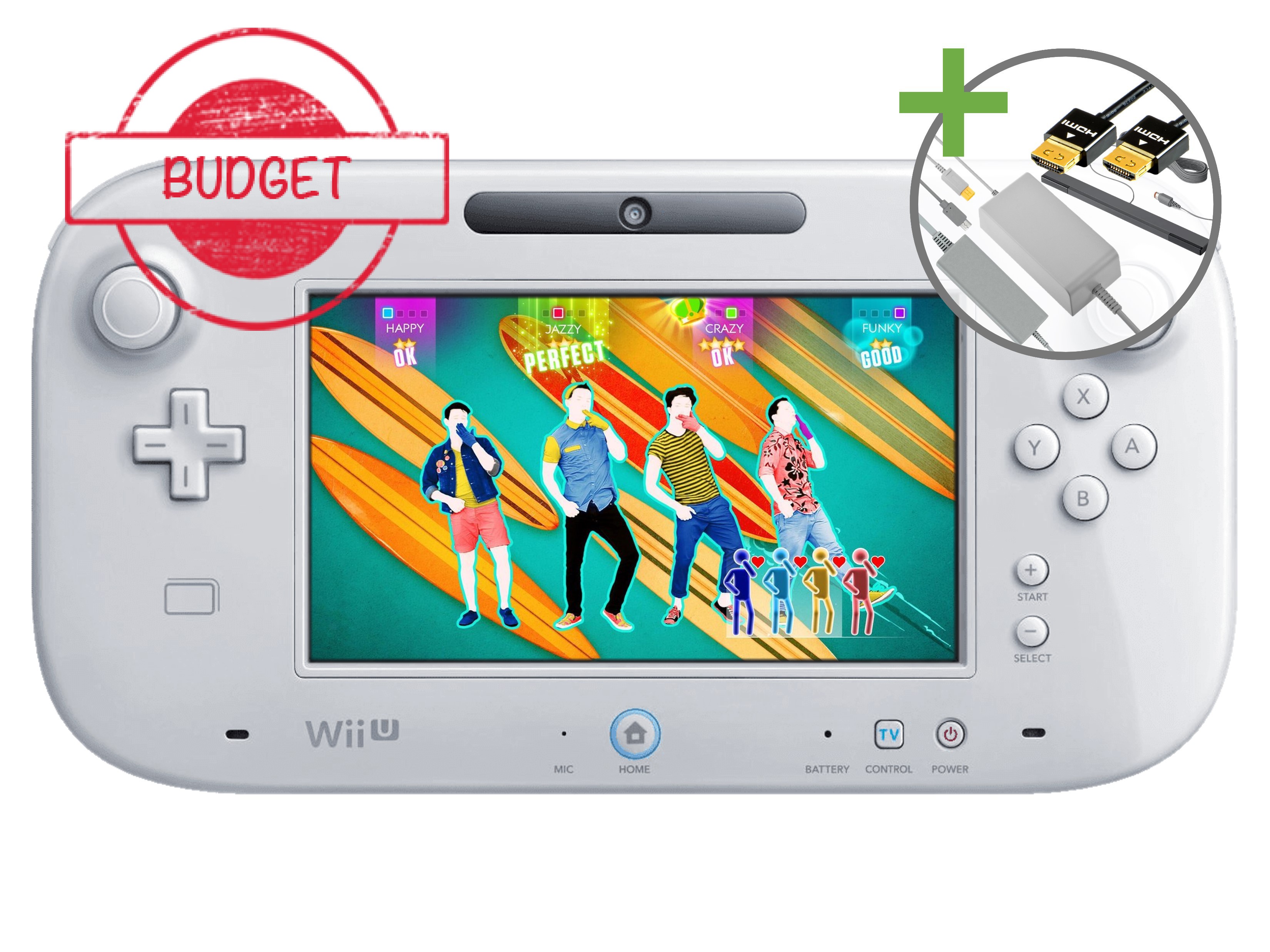 Nintendo Wii U Starter Pack - Just Dance 2014 Edition - Budget - Wii U Hardware - 2