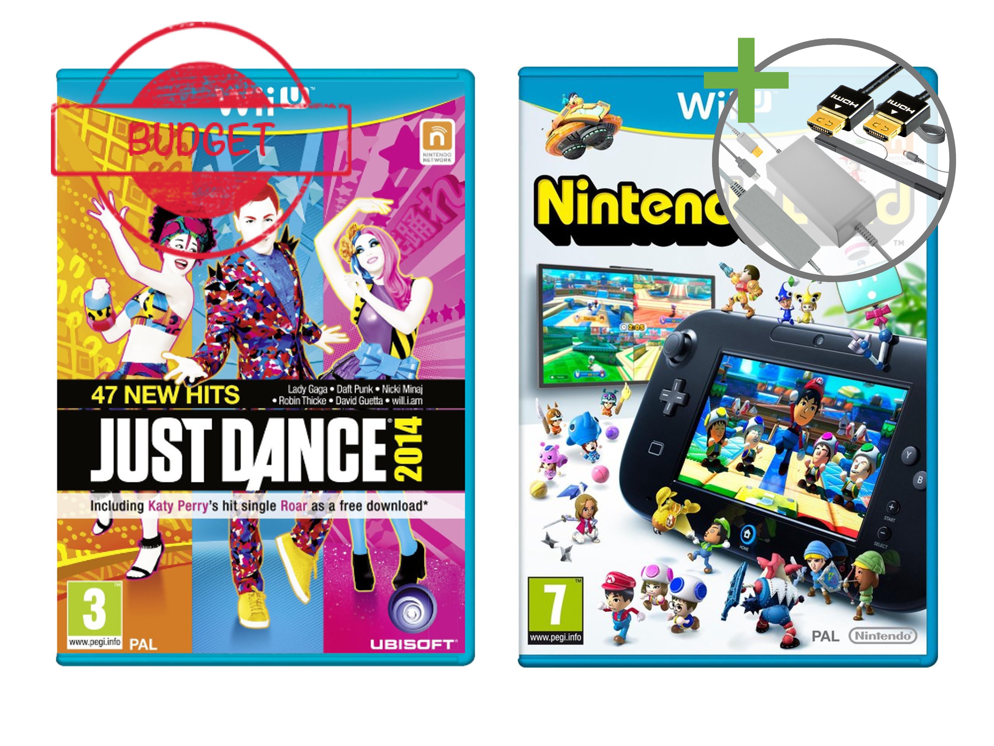 Nintendo Wii U Starter Pack - Just Dance 2014 Edition - Budget - Wii U Hardware - 5