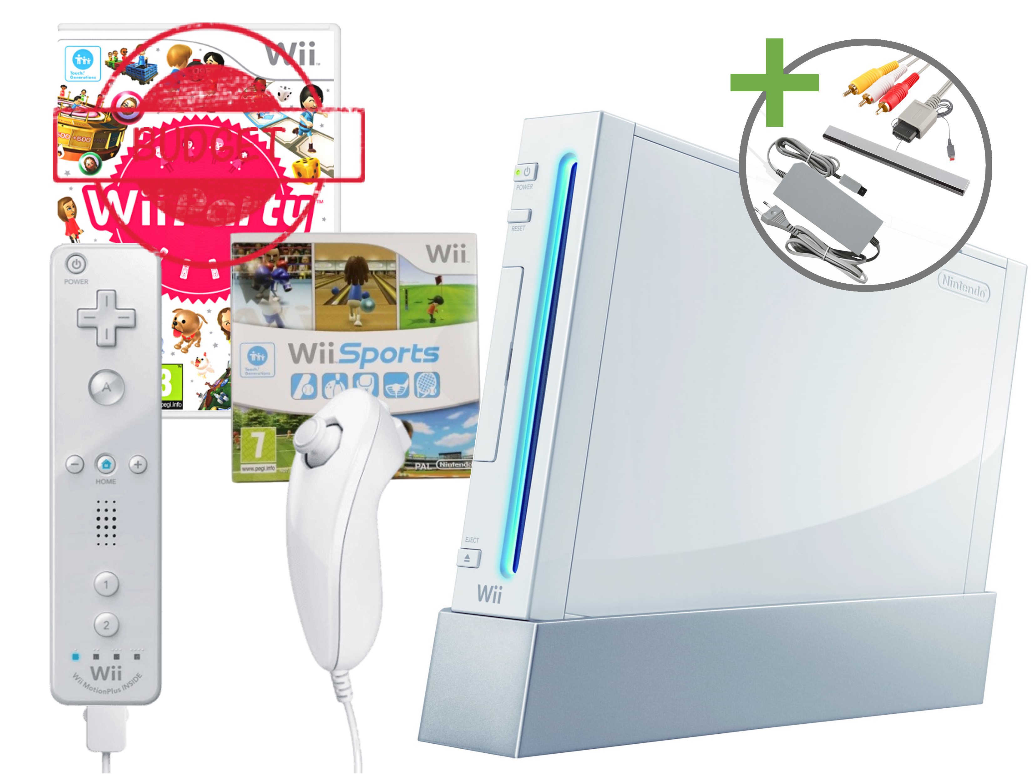 Nintendo Wii Starter Pack - Wii Family Edition - Budget Kopen | Wii Hardware