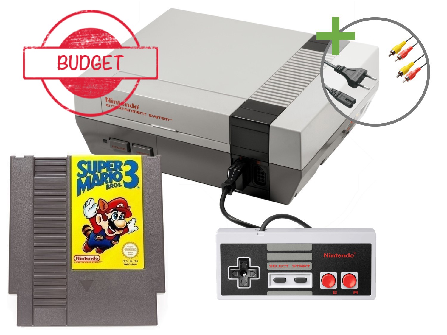 Nintendo NES Starter Pack - Super Mario Bros. 3 Control Deck Edition - Budget Kopen | Nintendo NES Hardware