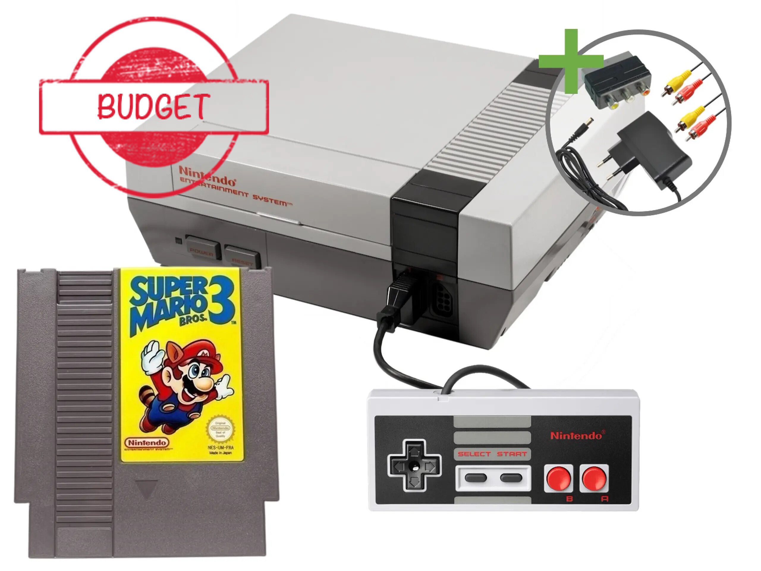 Nintendo NES Starter Pack - Super Mario Bros. 3 Control Deck Edition - Budget Kopen | Nintendo NES Hardware