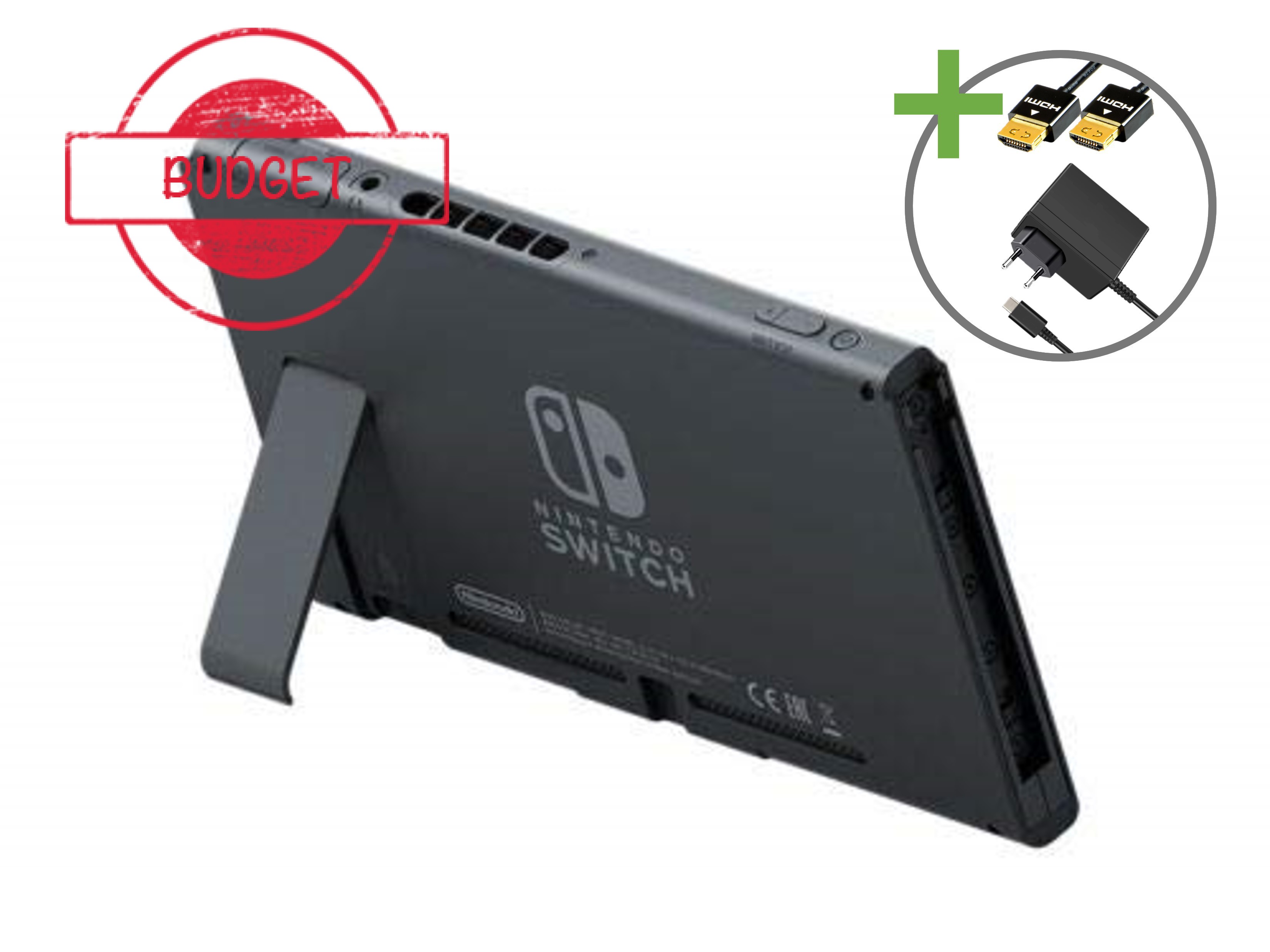 Nintendo Switch Starter Pack - Mario Kart 8 Deluxe Rood/Blauw Edition - Budget - Nintendo Switch Hardware - 4