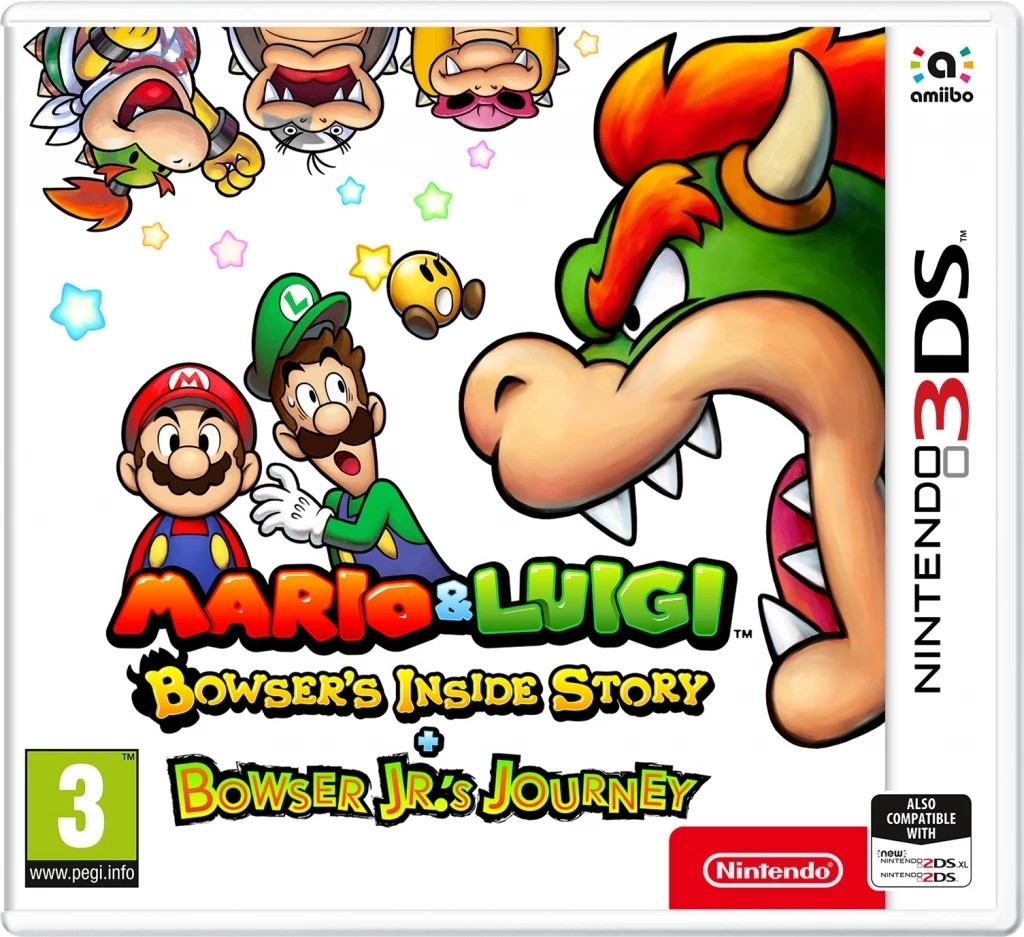 Mario & Luigi Bowser's Inside Story + Bowser Jr.'s Journey - Nintendo 3DS Games