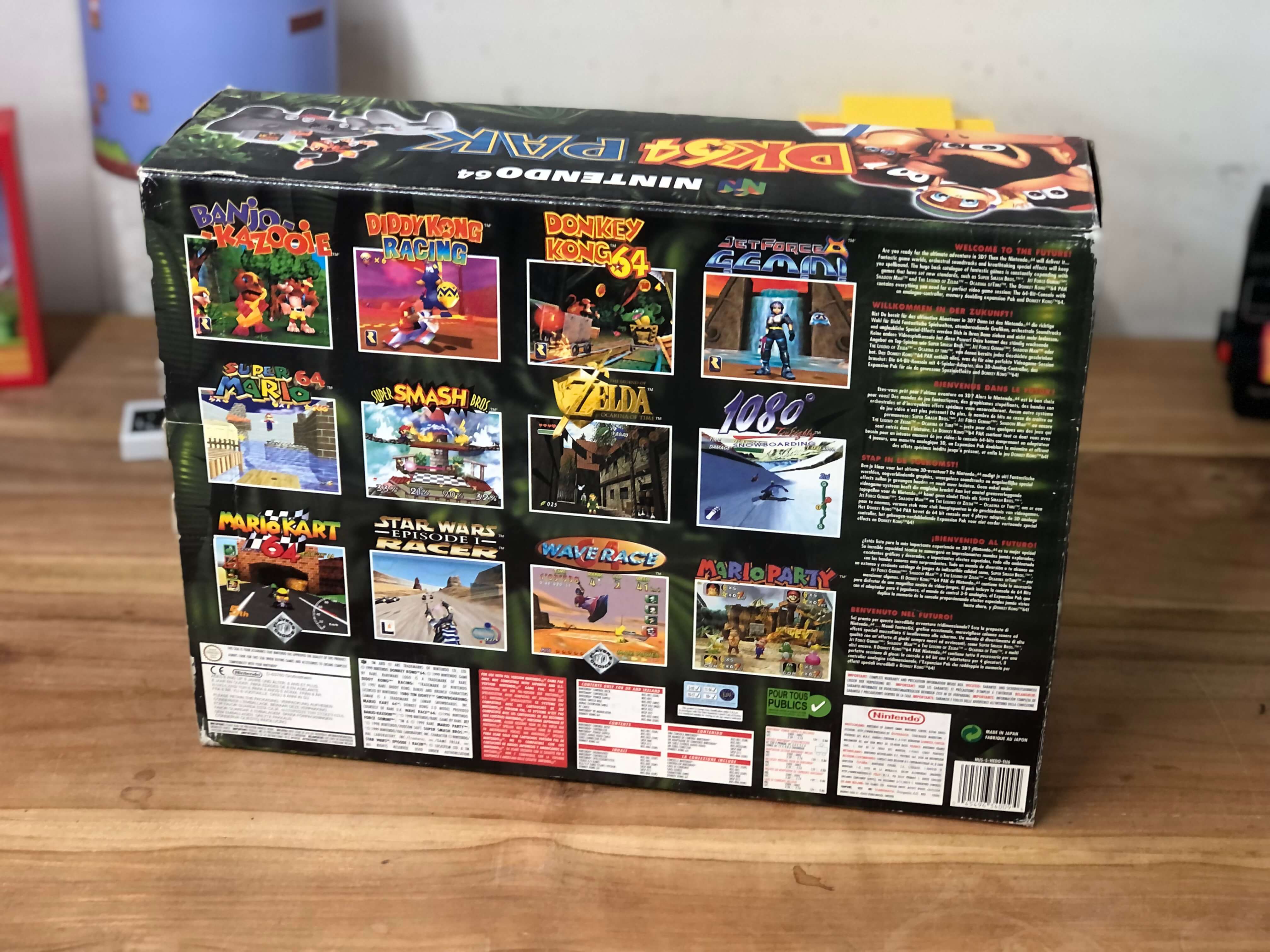 Nintendo 64 Starter Pack - Donkey Kong Edition [Complete] - Nintendo 64 Hardware - 3
