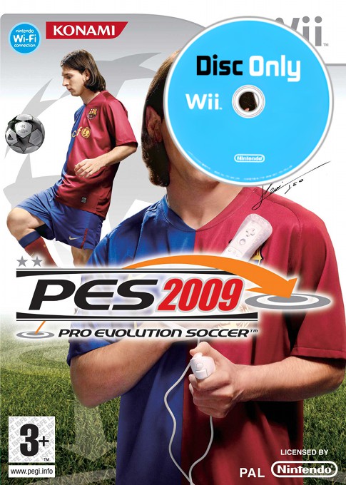 Pro Evolution Soccer 2009 - Disc Only - Wii Games