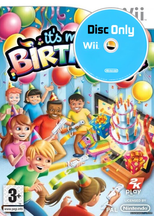 It's my Birthday! - Disc Only - Wii Games