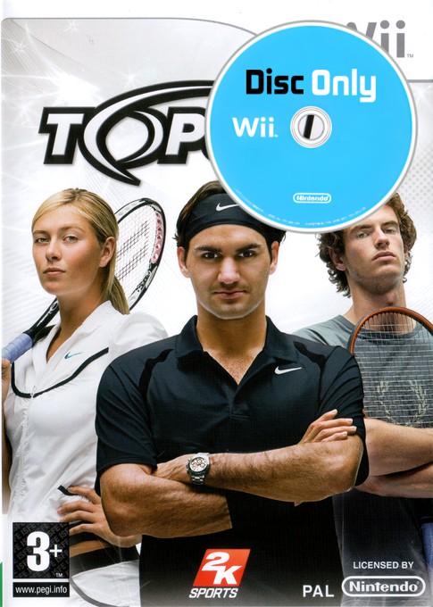 Top Spin 3 - Disc Only - Wii Games