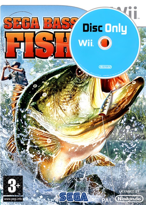 Sega Bass Fishing - Disc Only - Wii Games