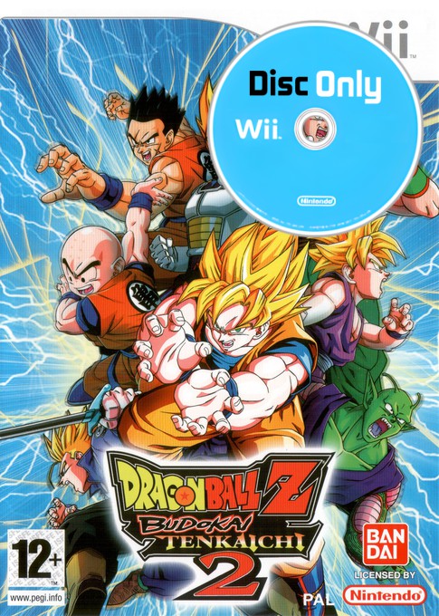 Dragon Ball Z: Budokai Tenkaichi 2 - Disc Only - Wii Games