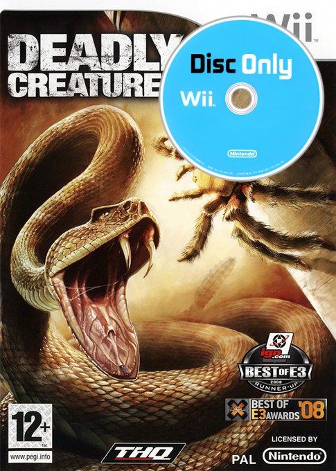 Deadly Creatures - Disc Only Kaufen | Wii Games