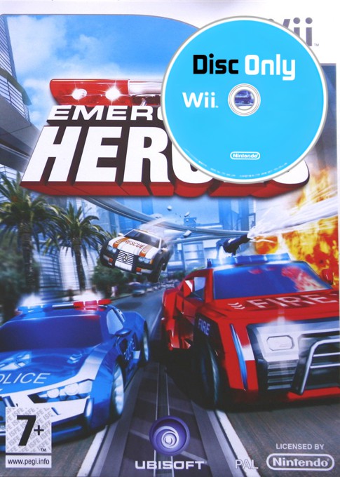 Emergency Heroes - Disc Only - Wii Games