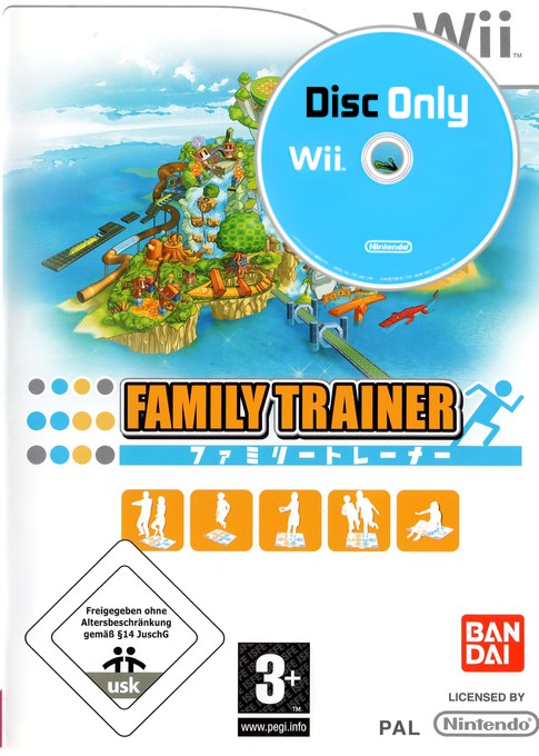 Family Trainer - Disc Only - Wii Games