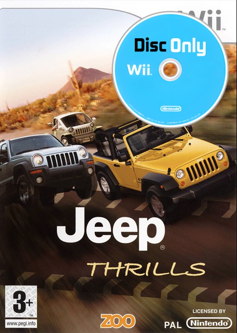 Jeep Thrills - Disc Only - Wii Games
