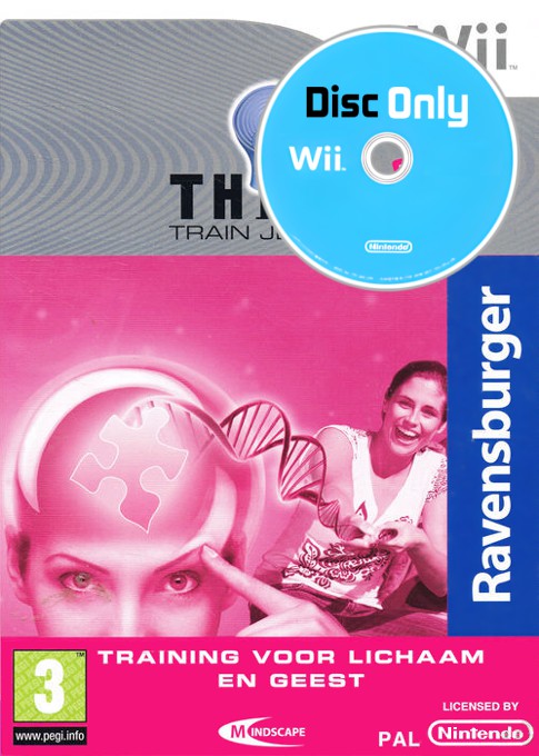 Think Logic Trainer (Think Fit) - Disc Only - Wii Games